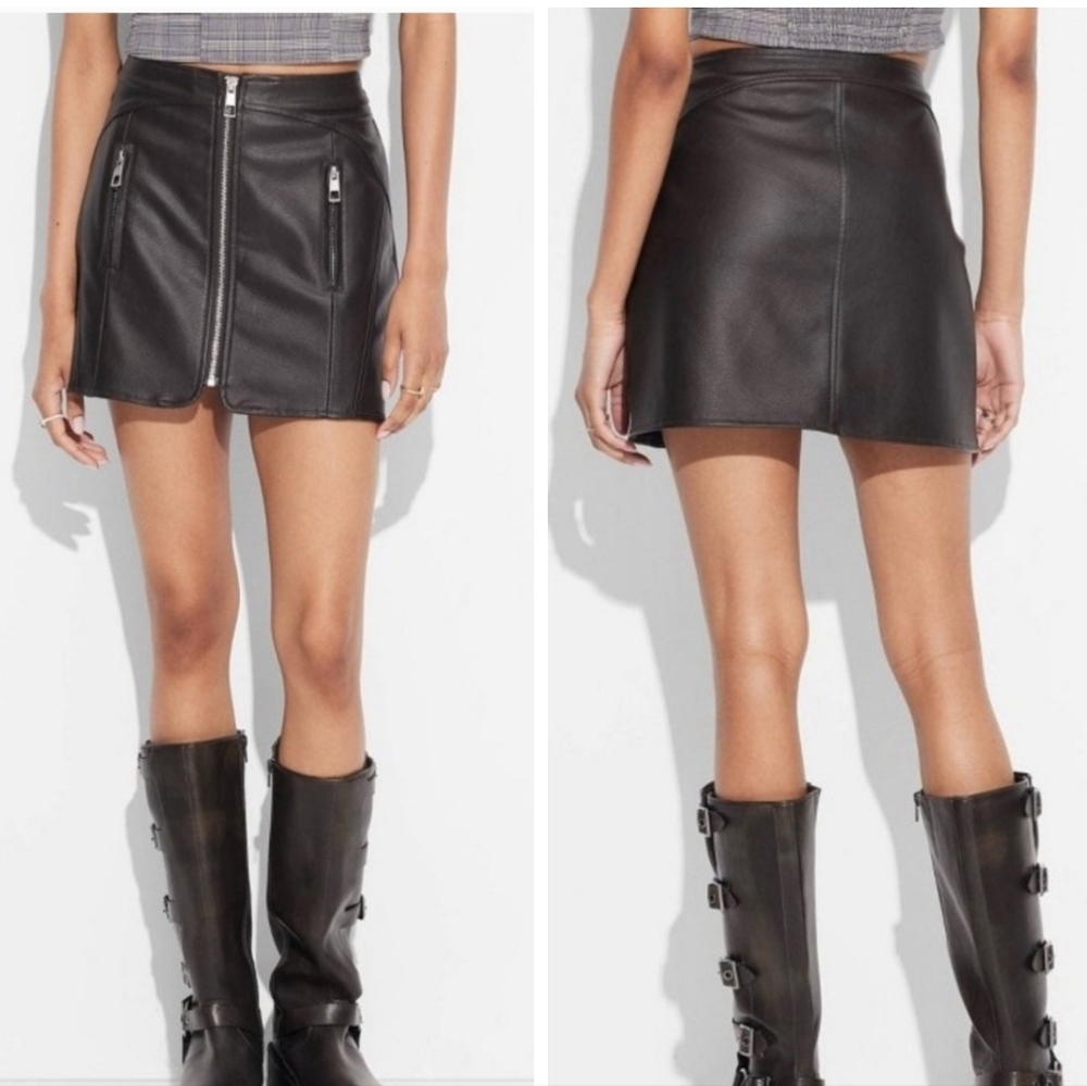 Wild Fable Black Mini Skirt
